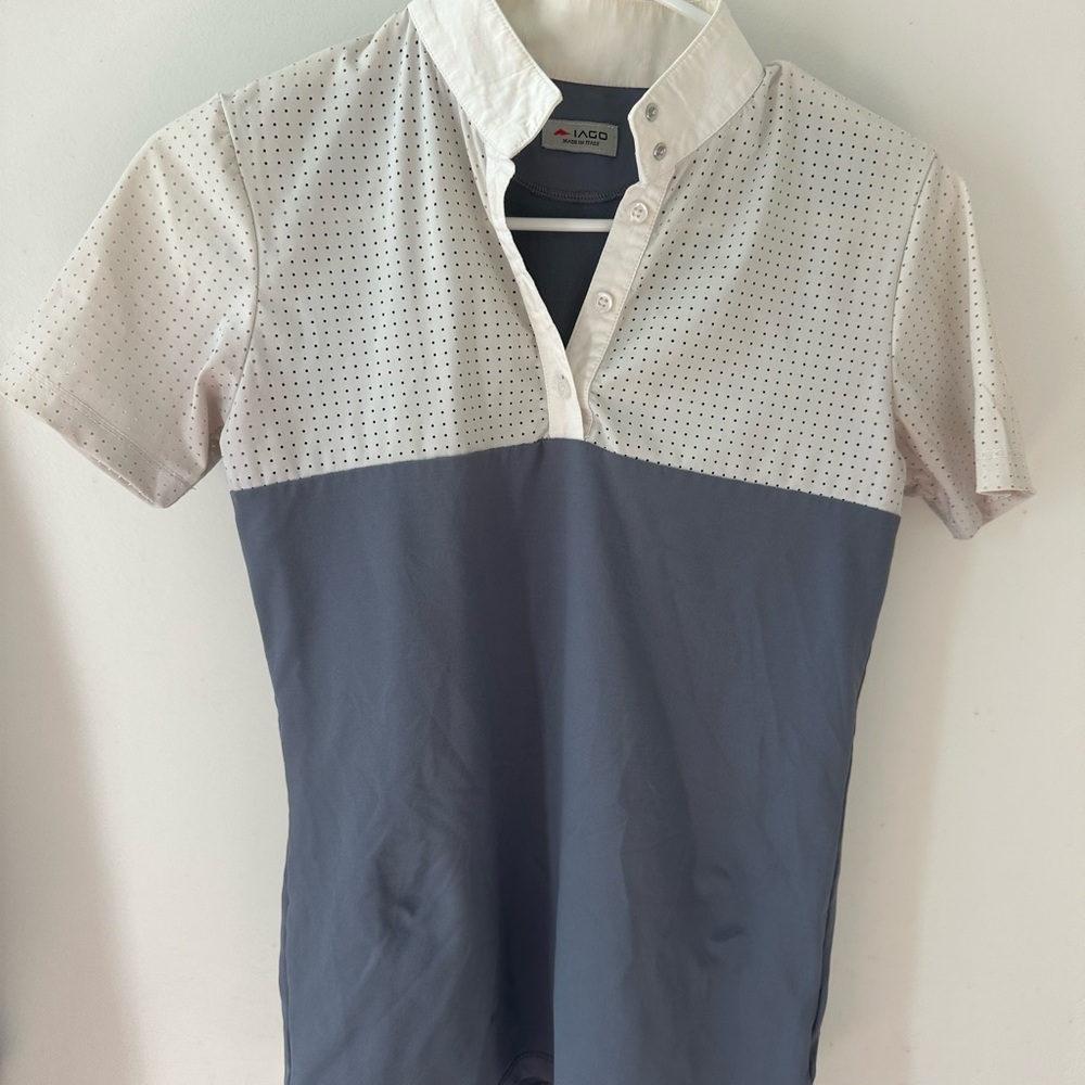 Iago Equestrian Short Sleeve Show Shirt